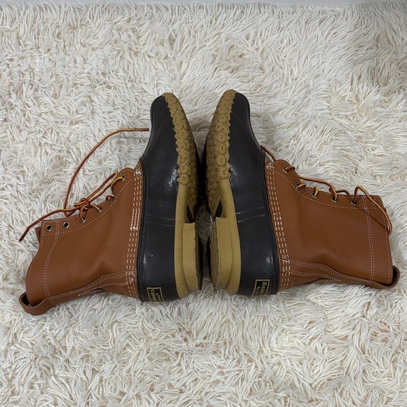 L.L. Bean Brown and Black duck Boots - Picture 5 of 9